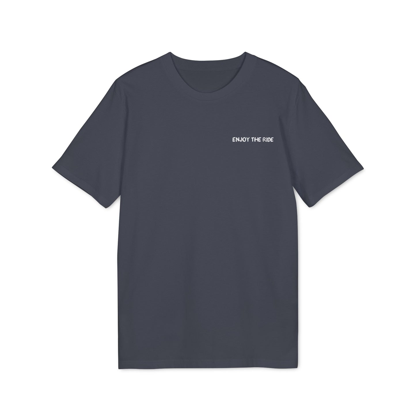 Enjoy the Ride T-Shirt, Mountainbike-Abenteuer Design für Outdoor-Fans Baumwoll-T-Shirt, Unisex-T-Shirt