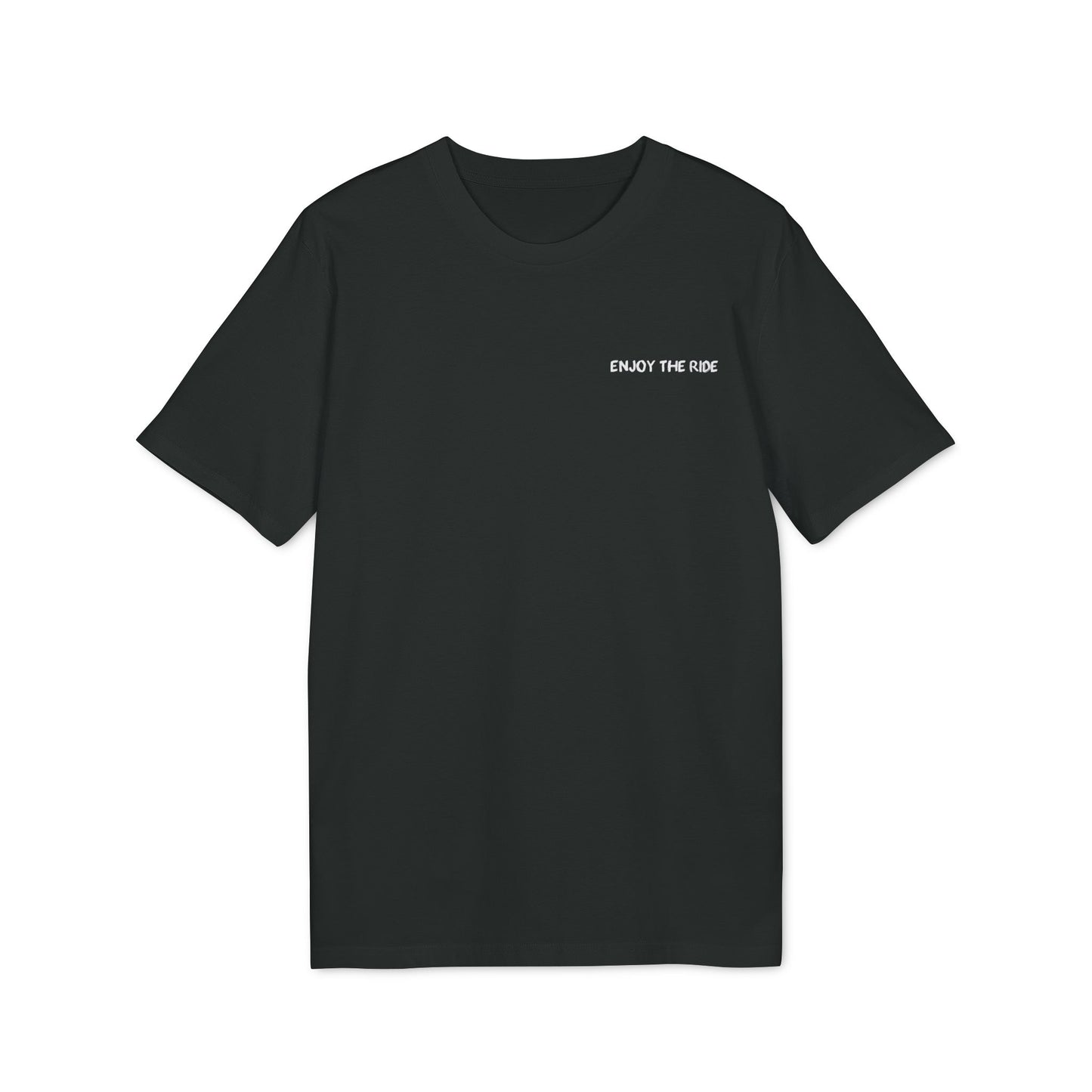 Enjoy the Ride T-Shirt, Mountainbike-Abenteuer Design für Outdoor-Fans Baumwoll-T-Shirt, Unisex-T-Shirt