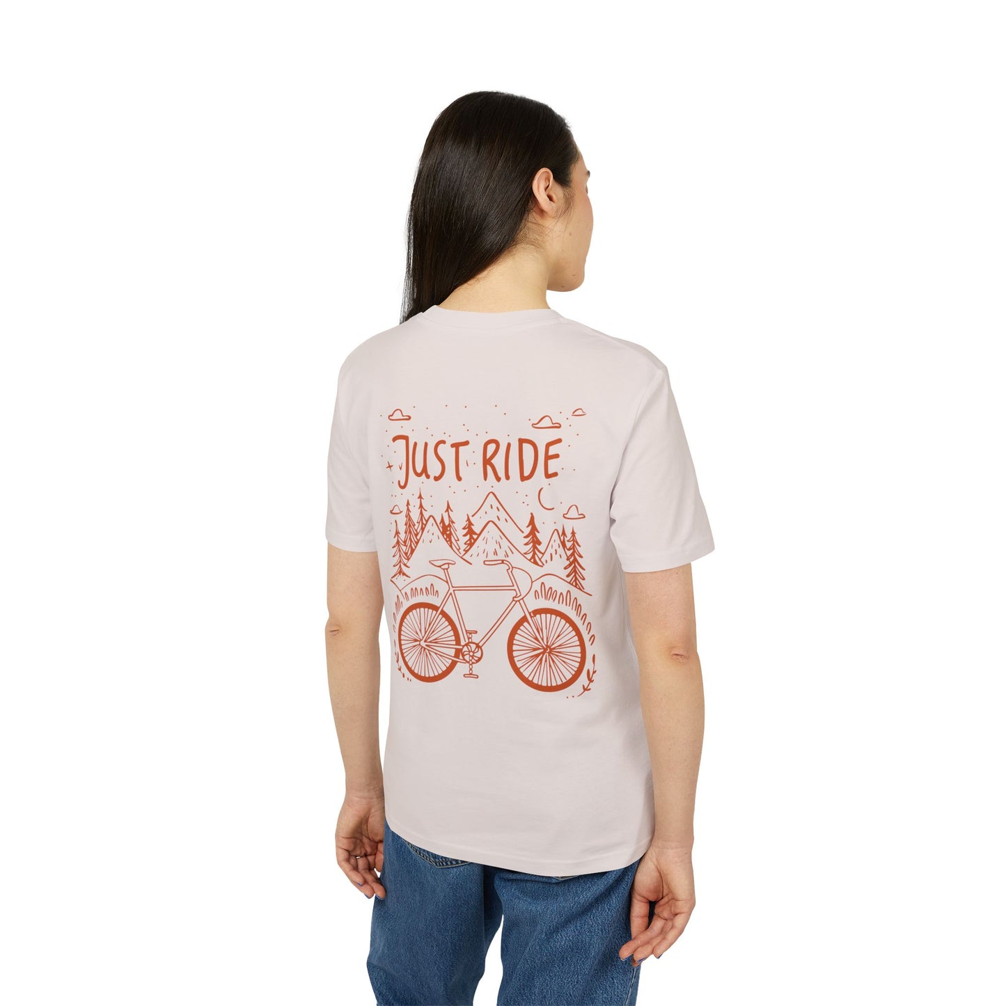 Fahrrad-Abenteuer-T-Shirt, Rennrad-T-Shirt, Just Ride-Shirt, Geschenk für Outdoor-Liebhaber, Vintage-Natur-Top
