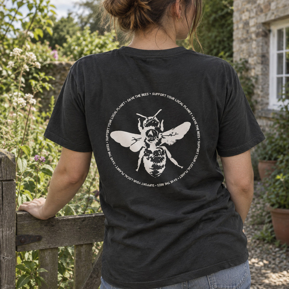 Biene – Natur T-Shirt