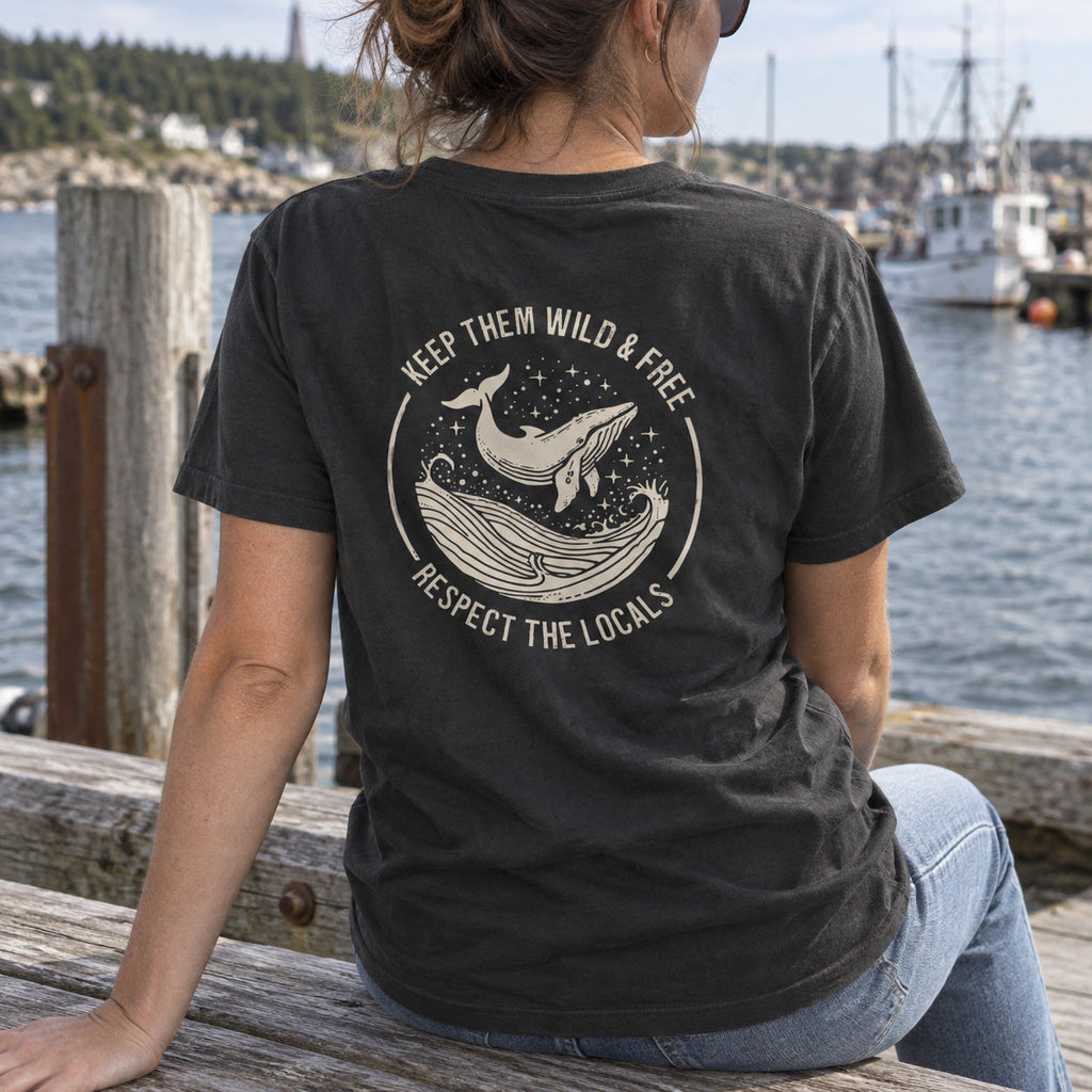 Blauwal – Bio-Baumwoll T-Shirt