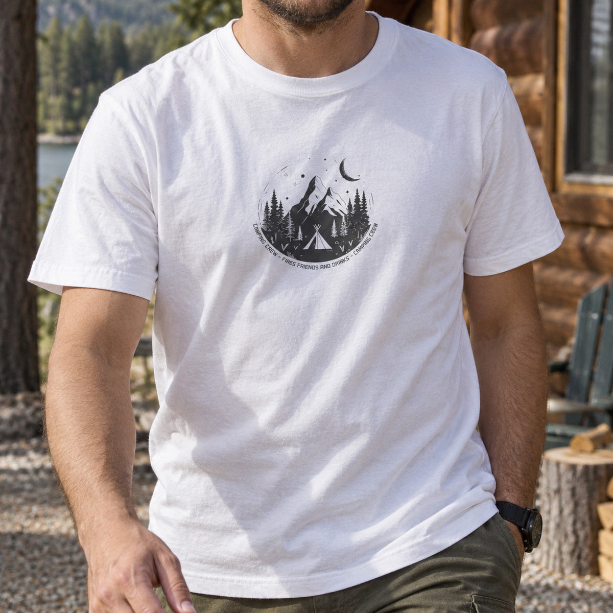 Camping Crew – Outdoor T-Shirt