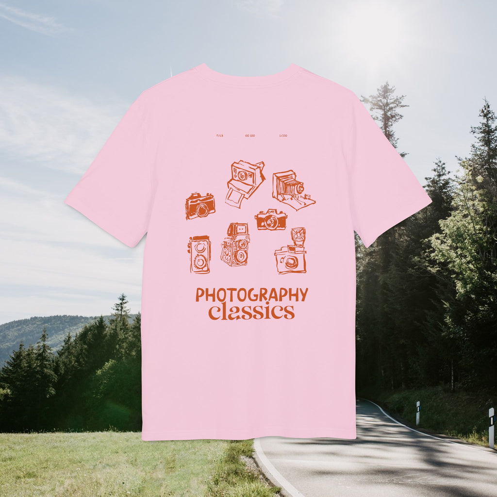 Photography Classics T-Shirt, Retro Kamera Shirt, Geschenk für Fotografen, Vintage Camera Design, Analog Fotografie, Baumwolle