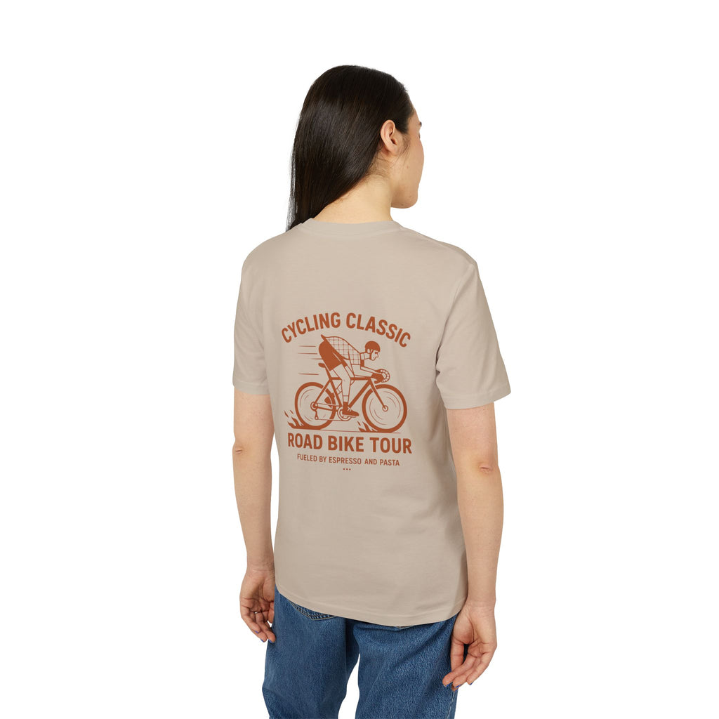Cycling Classic T-Shirt – Rennrad Tour | Fahrrad Design | Unisex Bio-Baumwollshirt