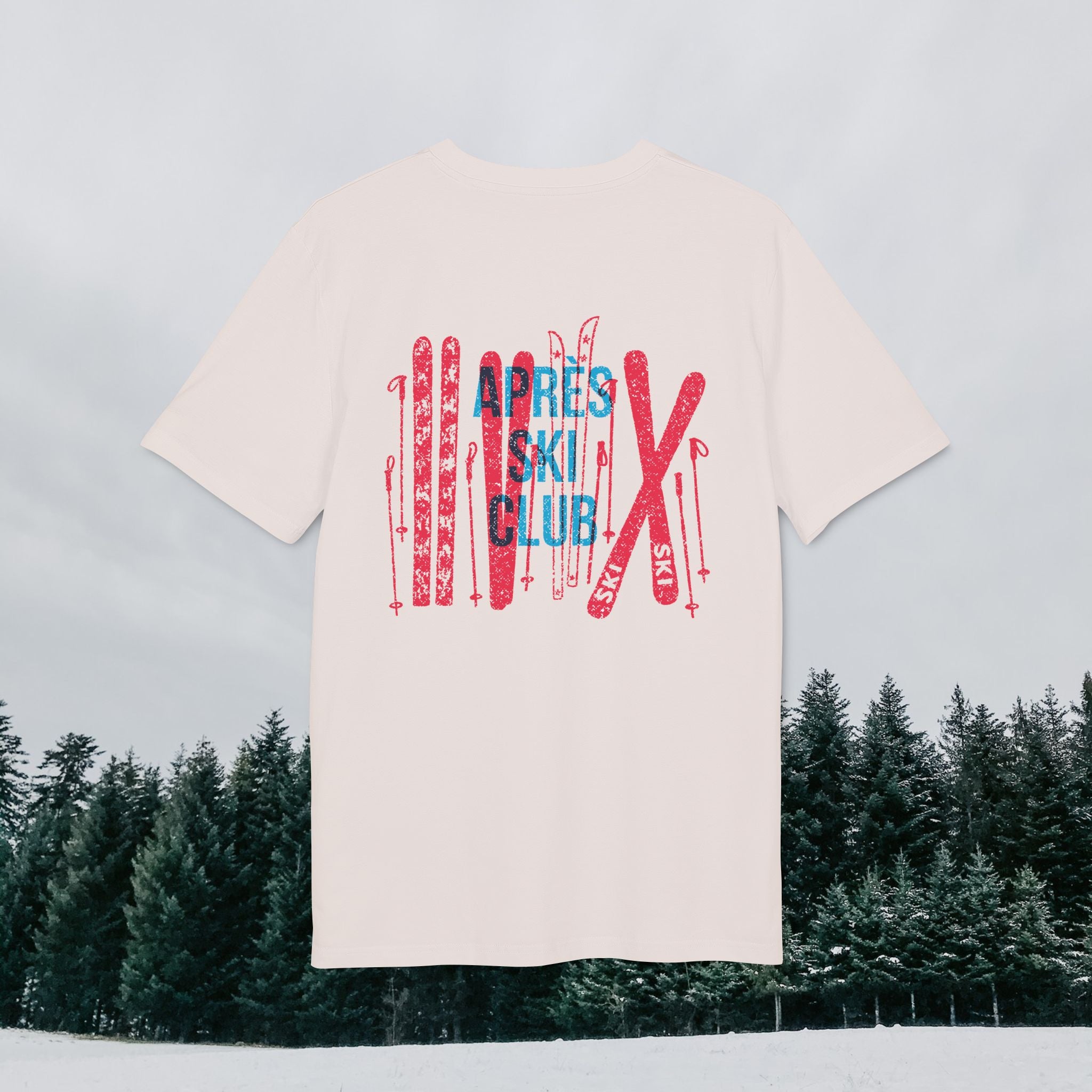 Ski Apres T-shirt, Wintersport, Berge Skifahren, Unisex Ski Shirt, Skiurlaub Geschenk