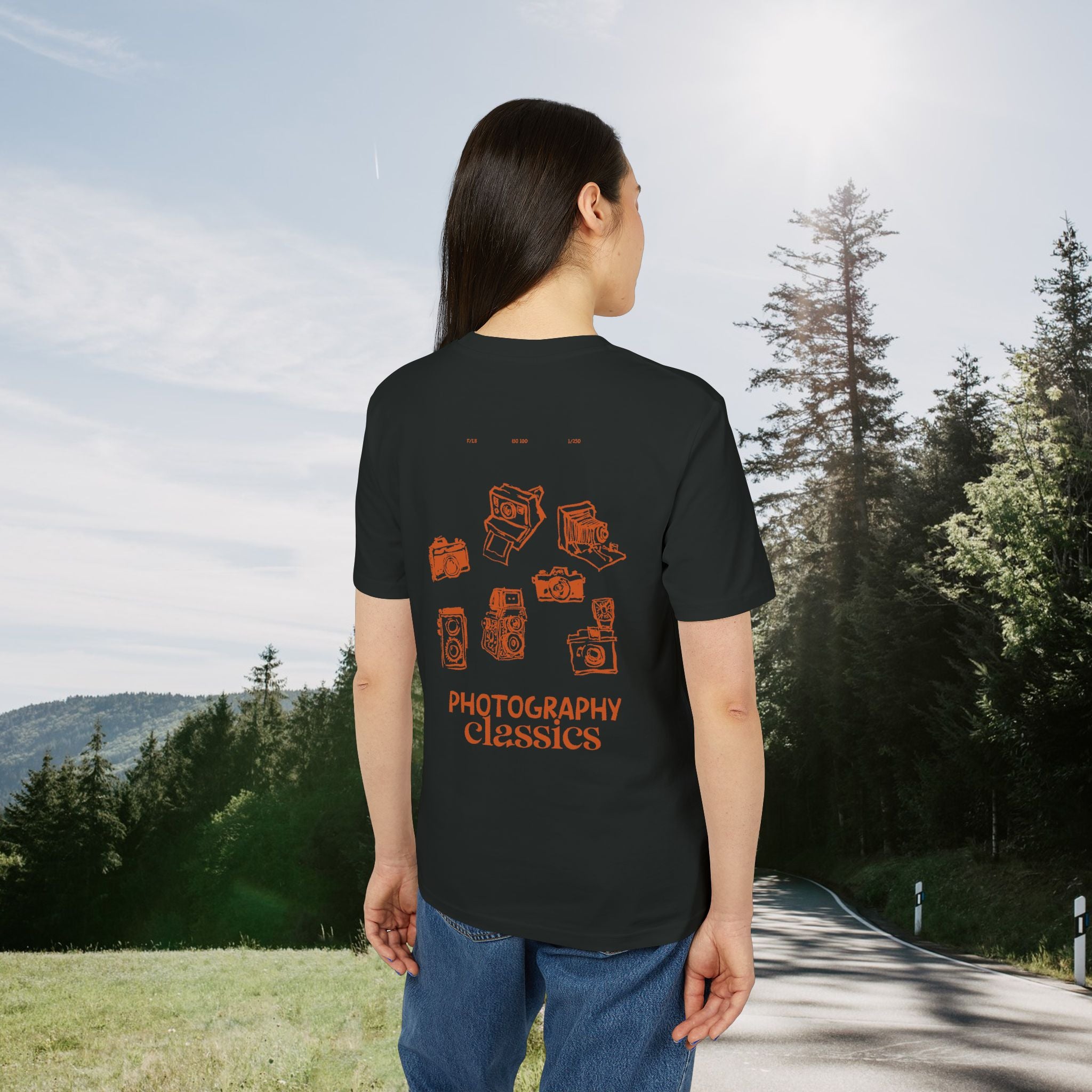 Photography Classics T-Shirt, Retro Kamera Shirt, Geschenk für Fotografen, Vintage Camera Design, Analog Fotografie, Baumwolle