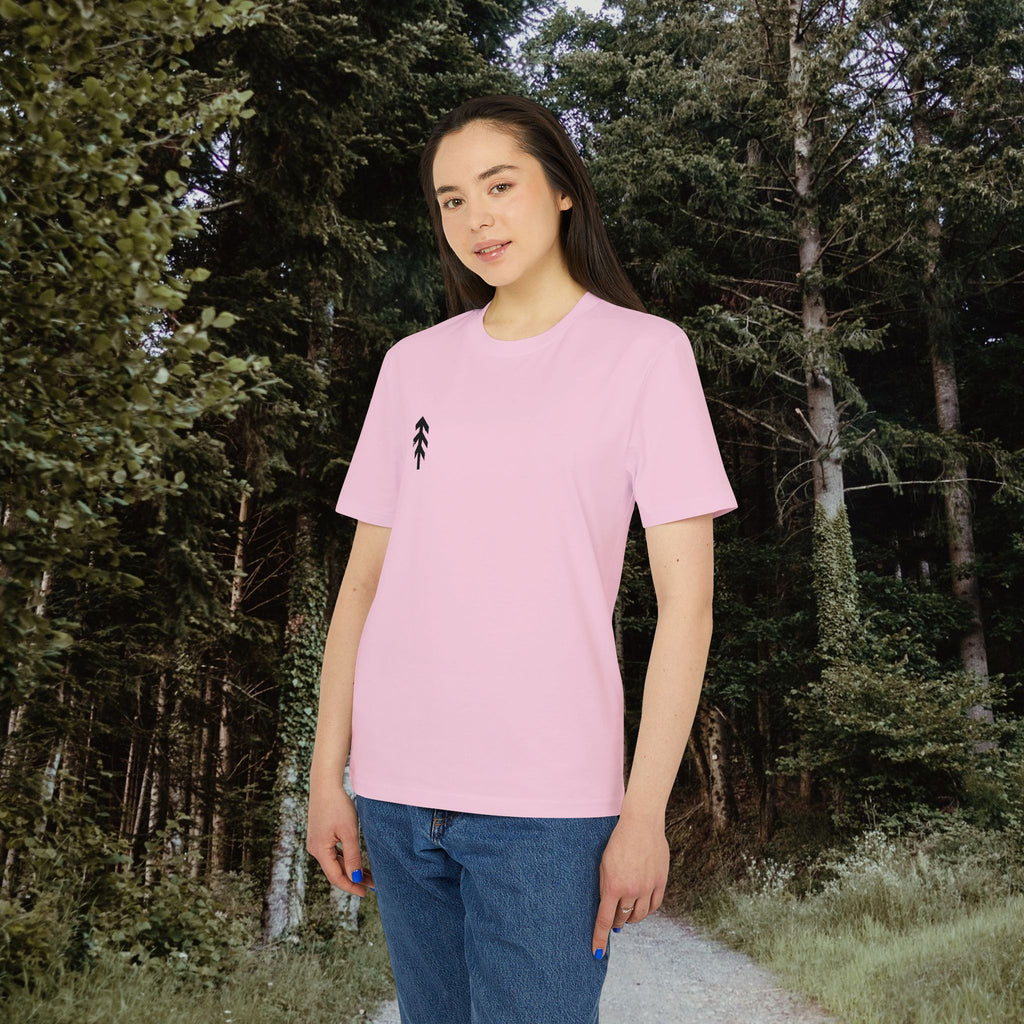 Explorer T-Shirt - Outdoor Shirt mit Wandersohle, Natur-inspiriertes Shirt, Baumwolle, Medium Fit