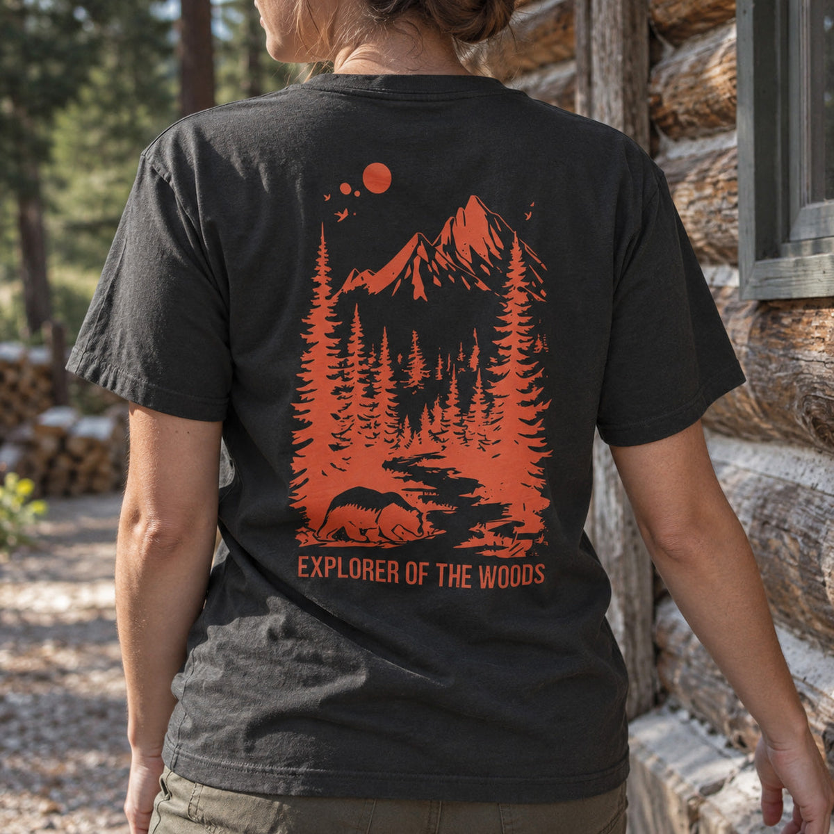 Explorer Wald – Outdoor T-Shirt