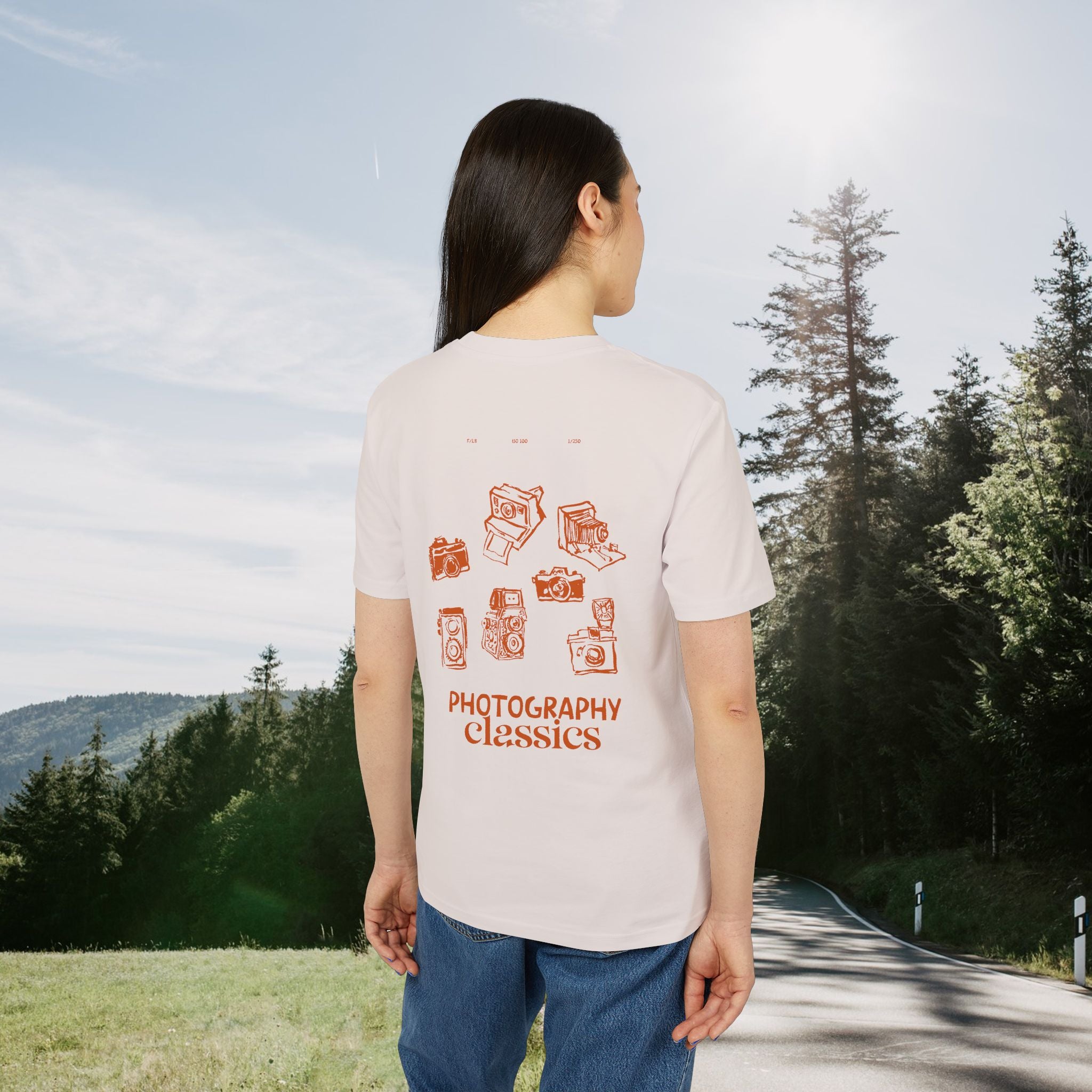 Photography Classics T-Shirt, Retro Kamera Shirt, Geschenk für Fotografen, Vintage Camera Design, Analog Fotografie, Baumwolle