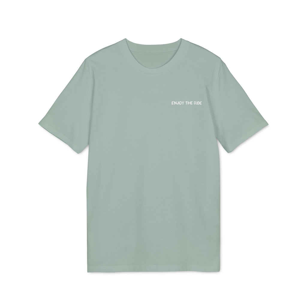 Enjoy the Ride T-Shirt, Mountain Bike Adventure Design for Outdoor Fans, Cotton T-Shirt, Unisex T-Shirt