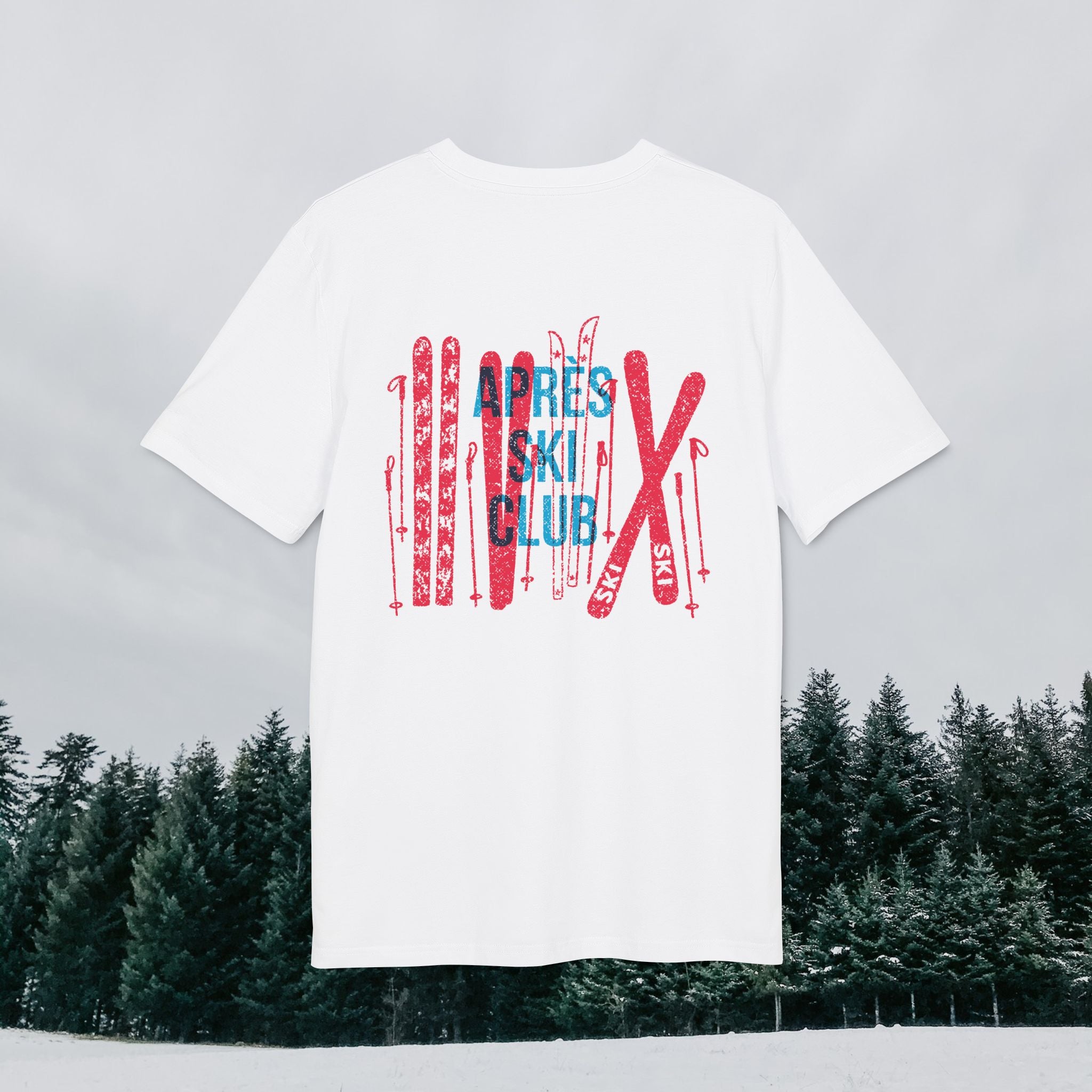 Ski Apres T-shirt, Wintersport, Berge Skifahren, Unisex Ski Shirt, Skiurlaub Geschenk