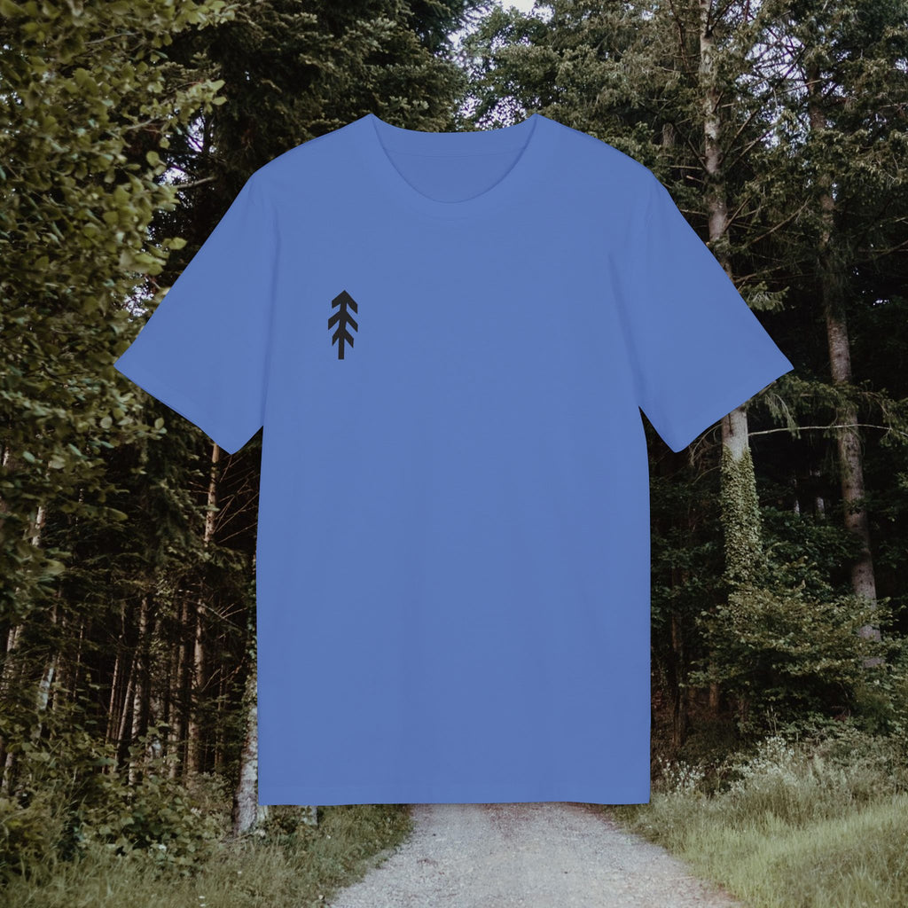 Explorer T-Shirt - Outdoor Shirt mit Wandersohle, Natur-inspiriertes Shirt, Baumwolle, Medium Fit