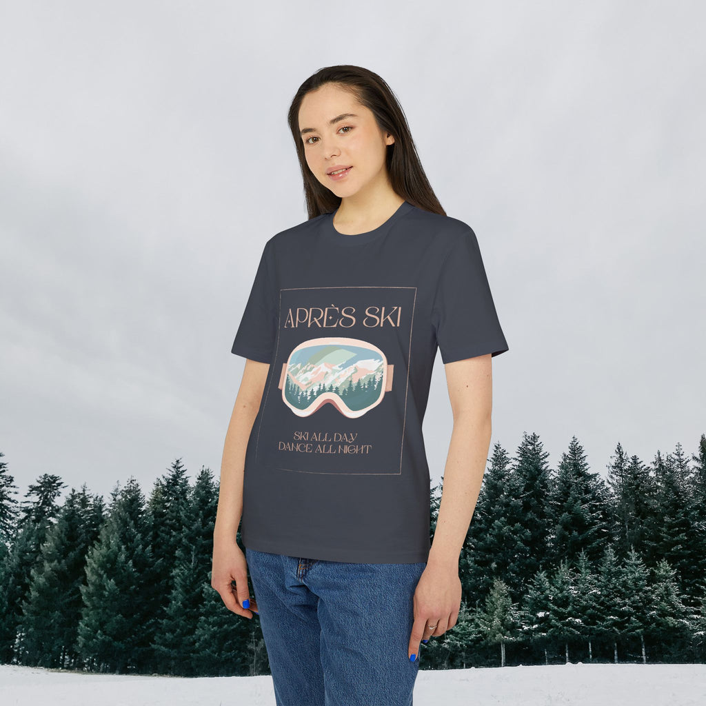 Après-Ski T-Shirt, Ski All Day Dance All Night, Winter Skifahren Tshirt, Skibrille Shirt, Unisex T-Shirt