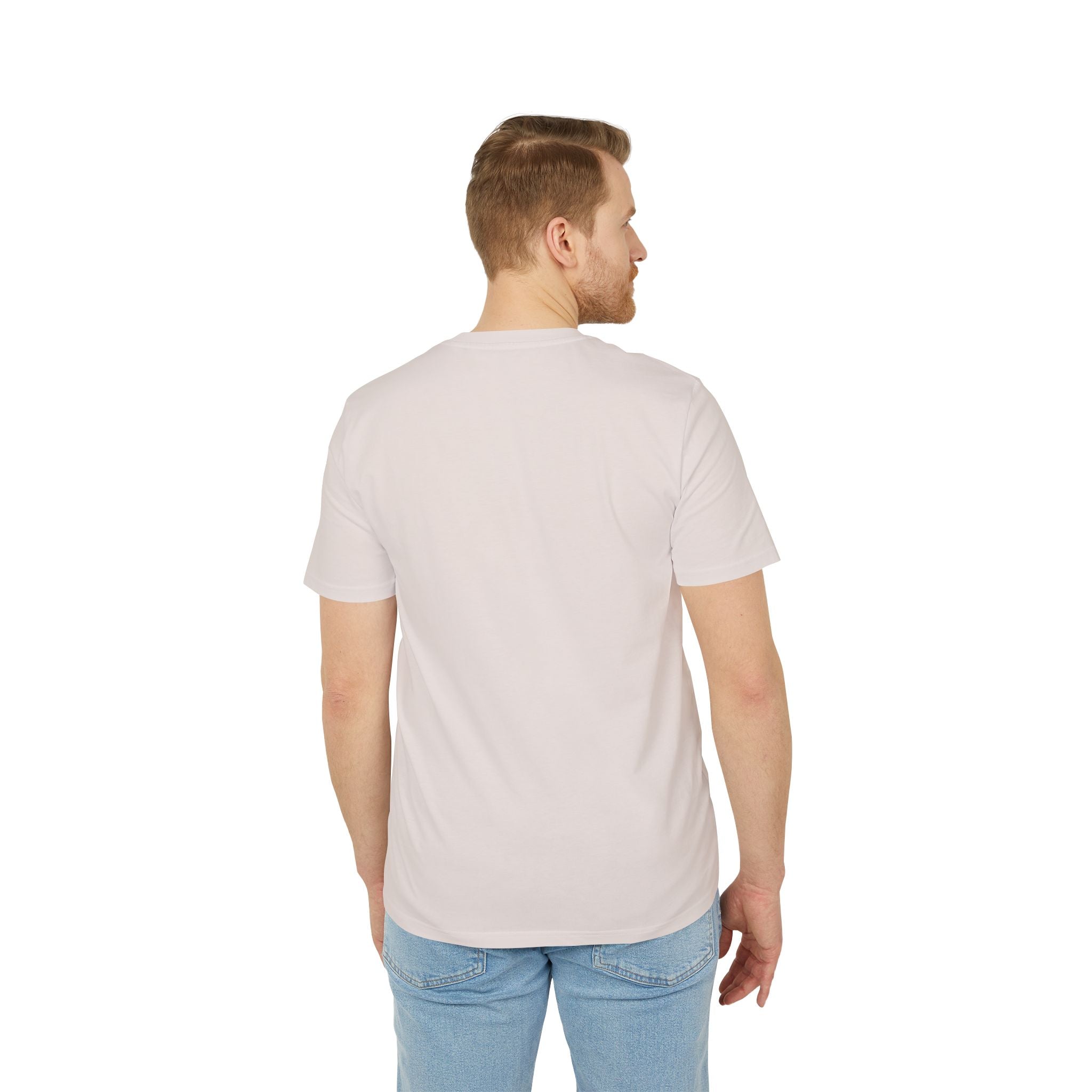 Get Outside T-Shirt – Outdoor Illustration mit Bergen & Wald | Unisex Bio-Baumwollshirt