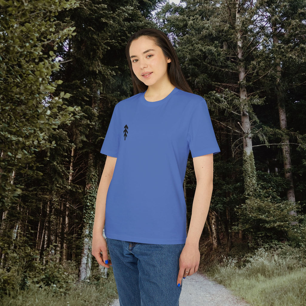Explorer T-Shirt - Outdoor Shirt mit Wandersohle, Natur-inspiriertes Shirt, Baumwolle, Medium Fit
