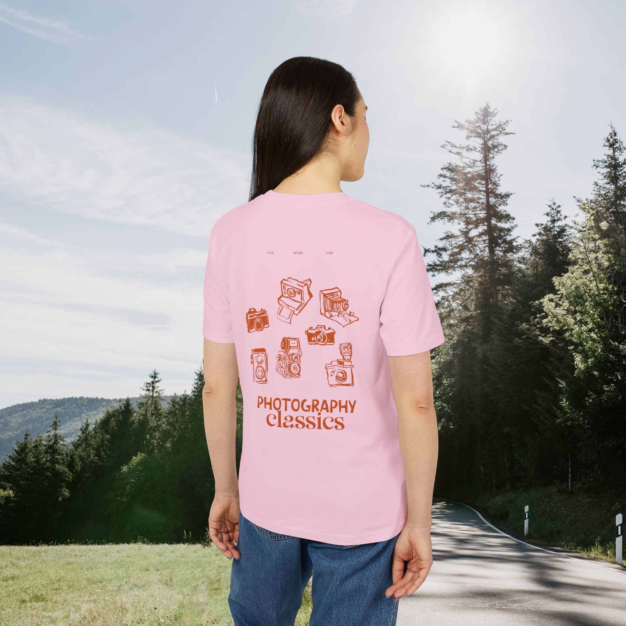 Photography Classics T-Shirt, Retro Kamera Shirt, Geschenk für Fotografen, Vintage Camera Design, Analog Fotografie, Baumwolle