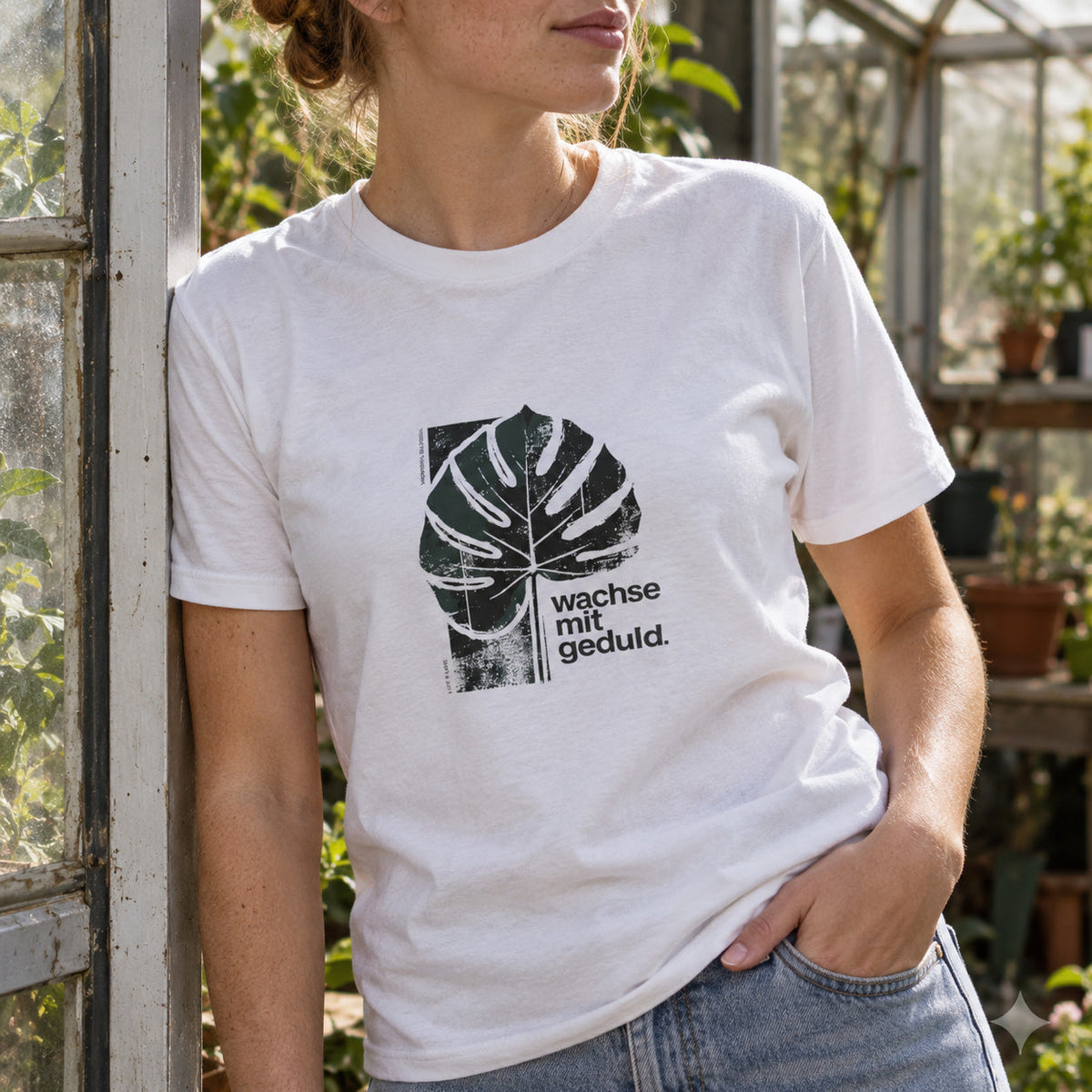 Monstera – Pflanzen T-Shirt
