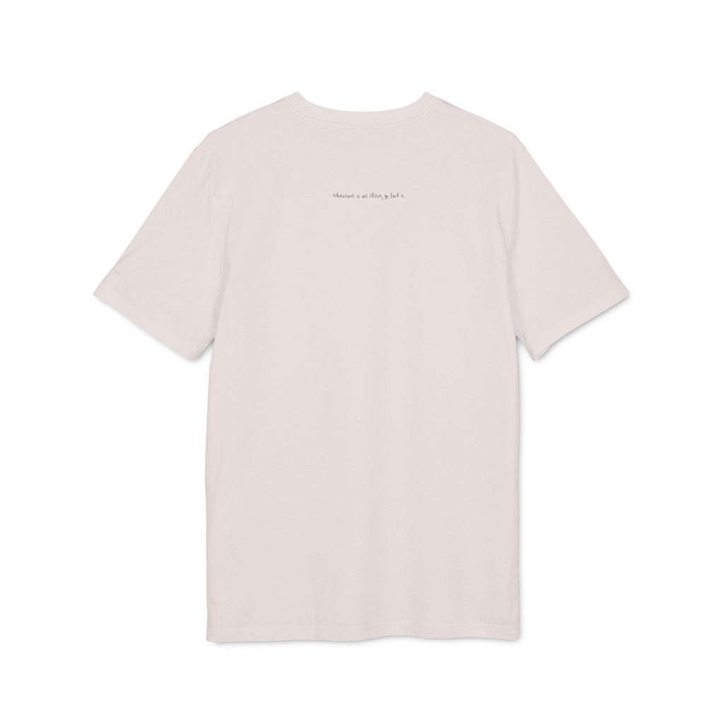 Offline Berge Outdoor Shirt, Illustration, Vintage-inspiriertes Baumwoll-T-Shirt, Unisex-T-Shirt