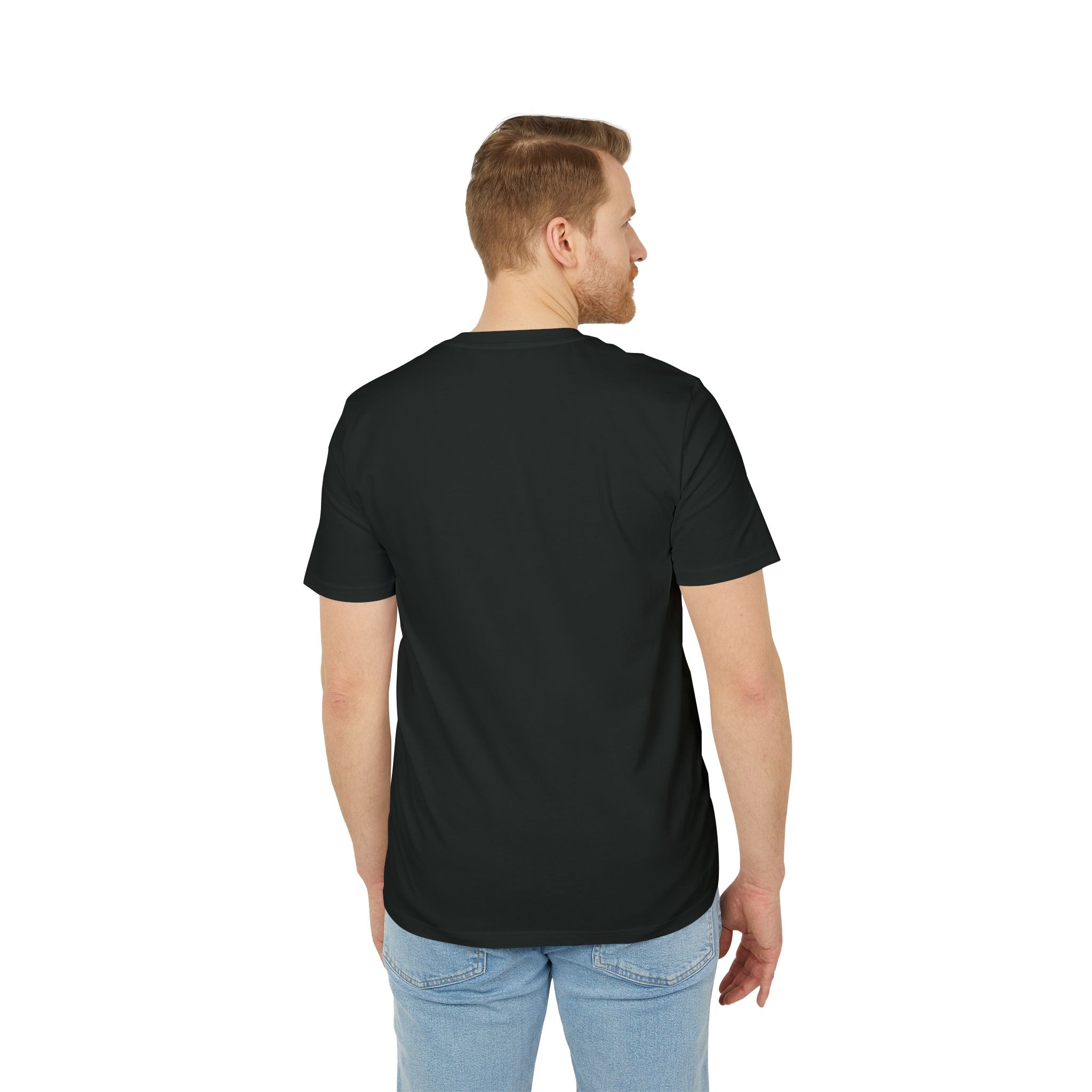 Wandern in der Wüste, Illustration, Vintage-inspiriertes Baumwoll-T-Shirt, Unisex-T-Shirt