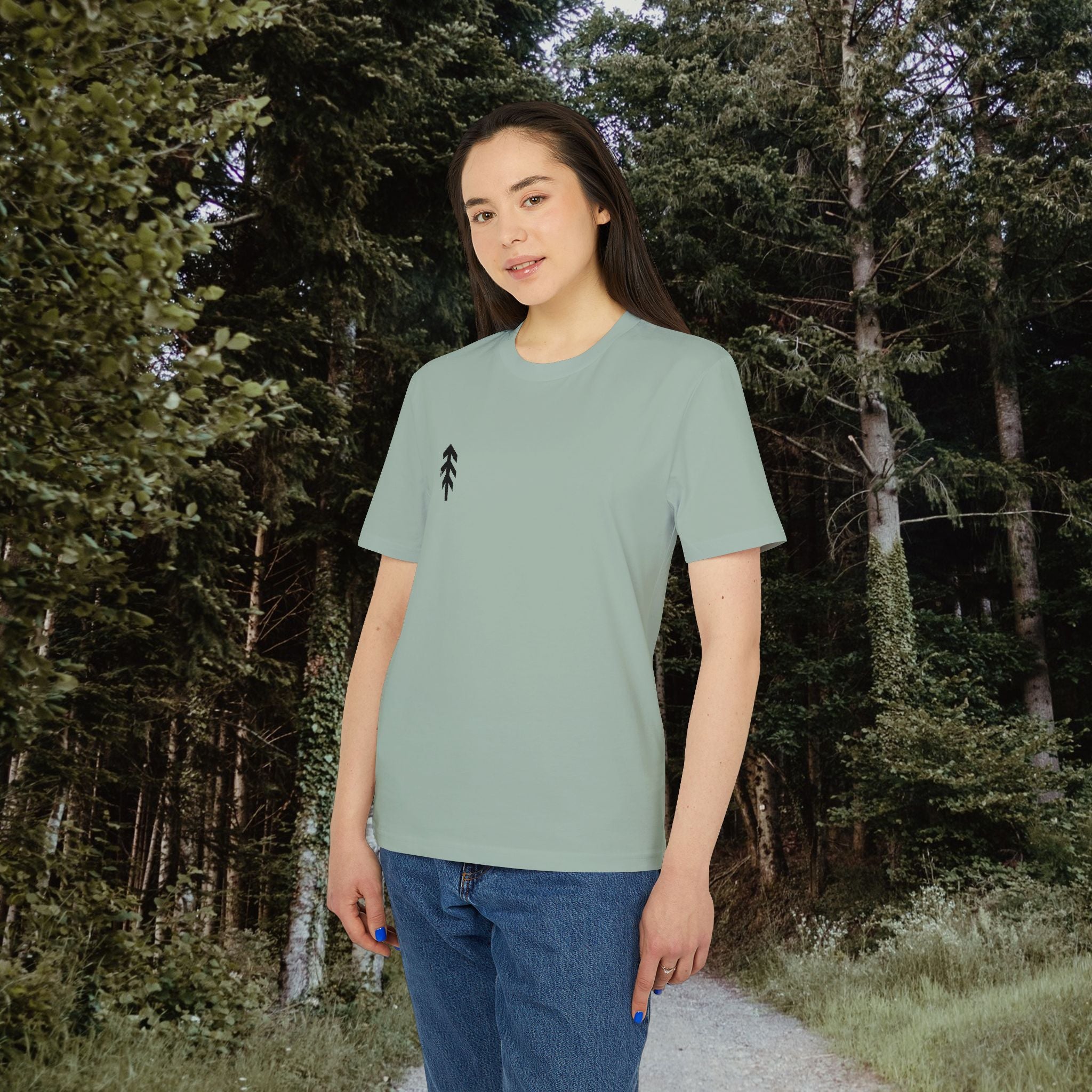 Explorer T-Shirt - Outdoor Shirt mit Wandersohle, Natur-inspiriertes Shirt, Baumwolle, Medium Fit