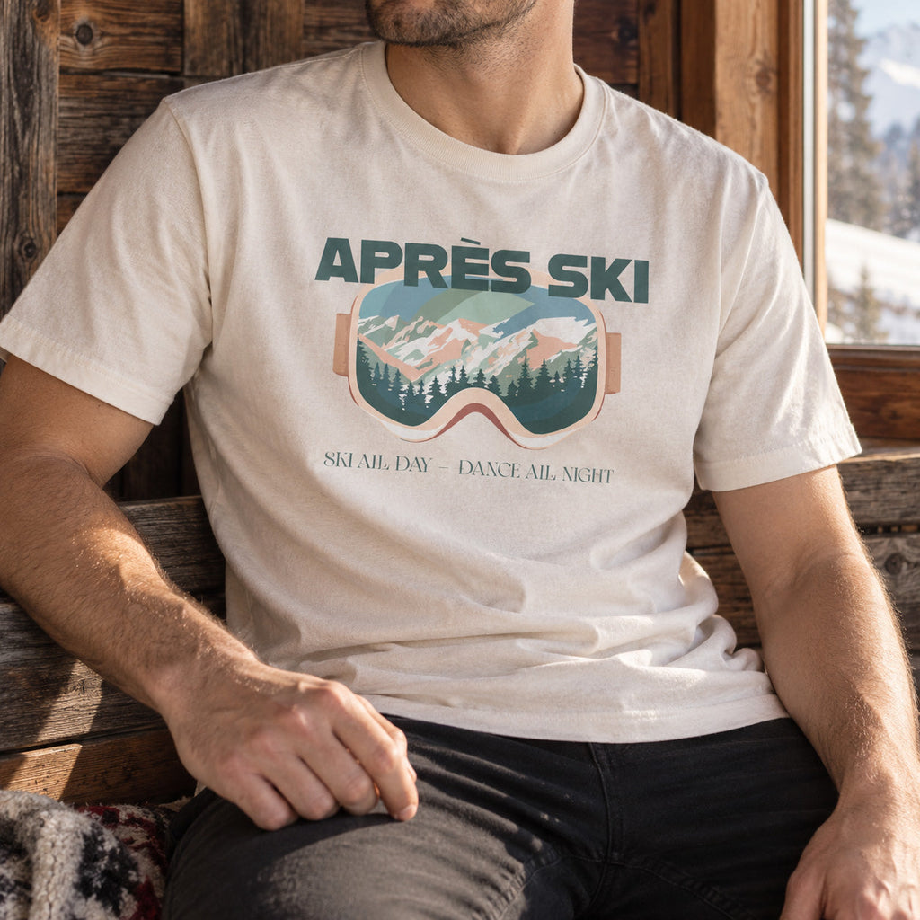Ski All Day – Après-Ski T-Shirt