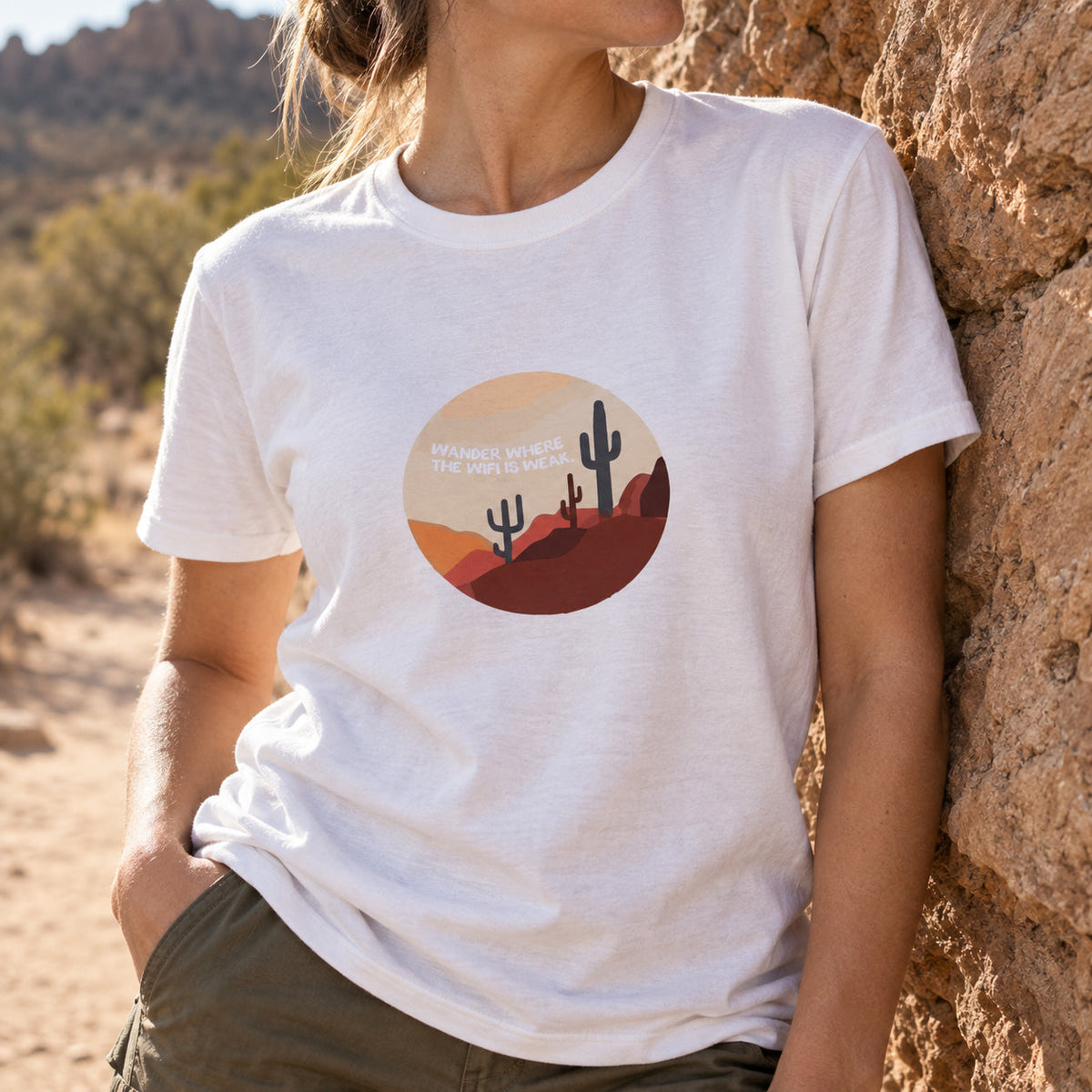 Wüstenwanderung – Outdoor T-Shirt