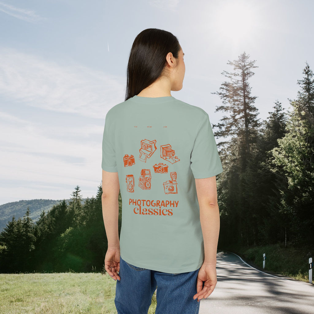 Photography Classics T-Shirt, Retro Kamera Shirt, Geschenk für Fotografen, Vintage Camera Design, Analog Fotografie, Baumwolle