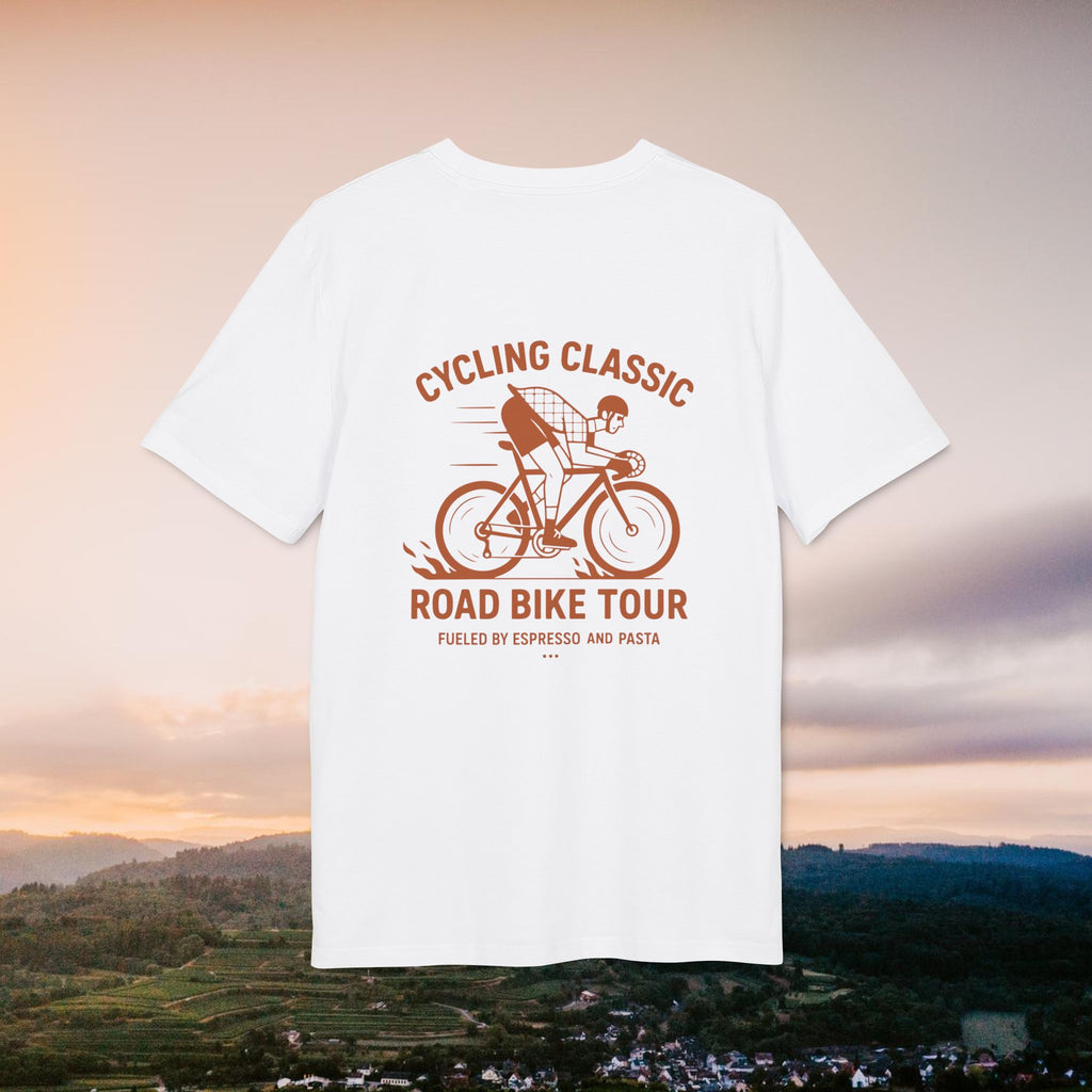 Cycling Classic T-Shirt – Rennrad Tour | Fahrrad Design | Unisex Bio-Baumwollshirt