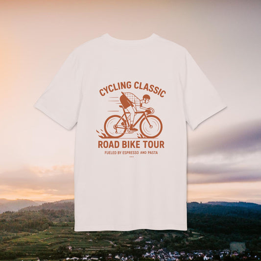 Cycling Classic T-Shirt – Rennrad Tour | Fahrrad Design | Unisex Bio-Baumwollshirt