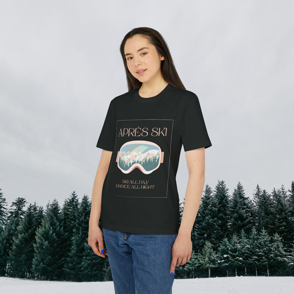Après-Ski T-Shirt, Ski All Day Dance All Night, Winter Skifahren Tshirt, Skibrille Shirt, Unisex T-Shirt