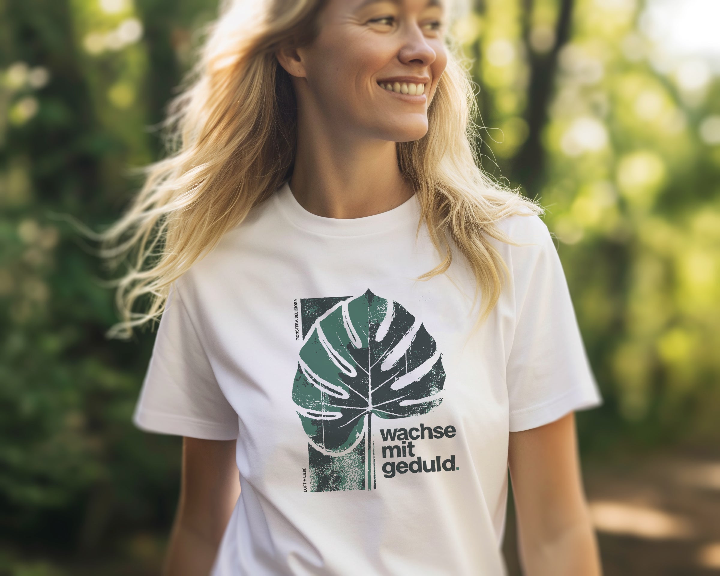 Monstera Deliciosa T-Shirt – Retro Pflanzen Shirt | Unisex Botanisches T-Shirt im Vintage Cottagecore Look | Geschenk für Pflanzenliebhaber